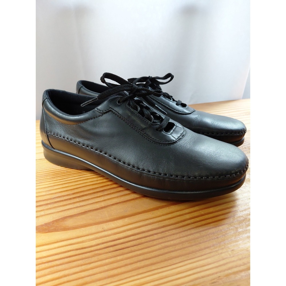 SAS Traveler Black Comfort Walking Shoe Sz 10M Medicare Approved Diabetic Wear